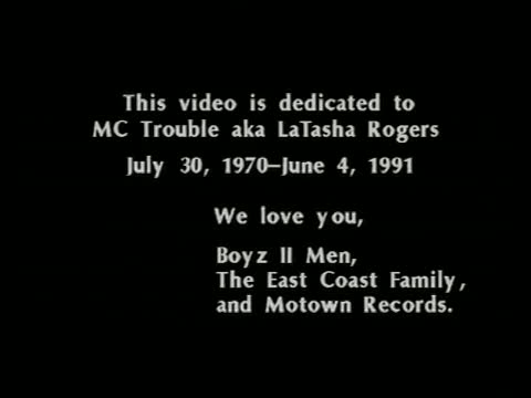 Boyz II Men - It's So Hard To Say Goodbye To Yesterday