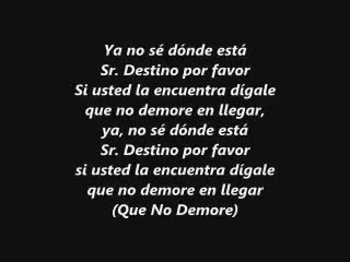 Don Omar - Sr. Destino