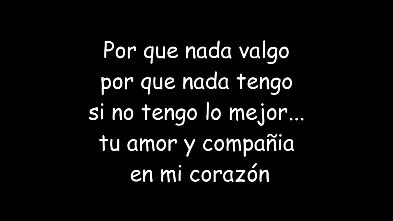 Juanes - Nada valgo sin tu amor