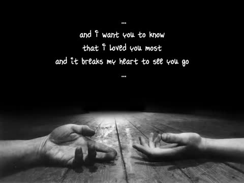 Lifehouse - I Want You to Know