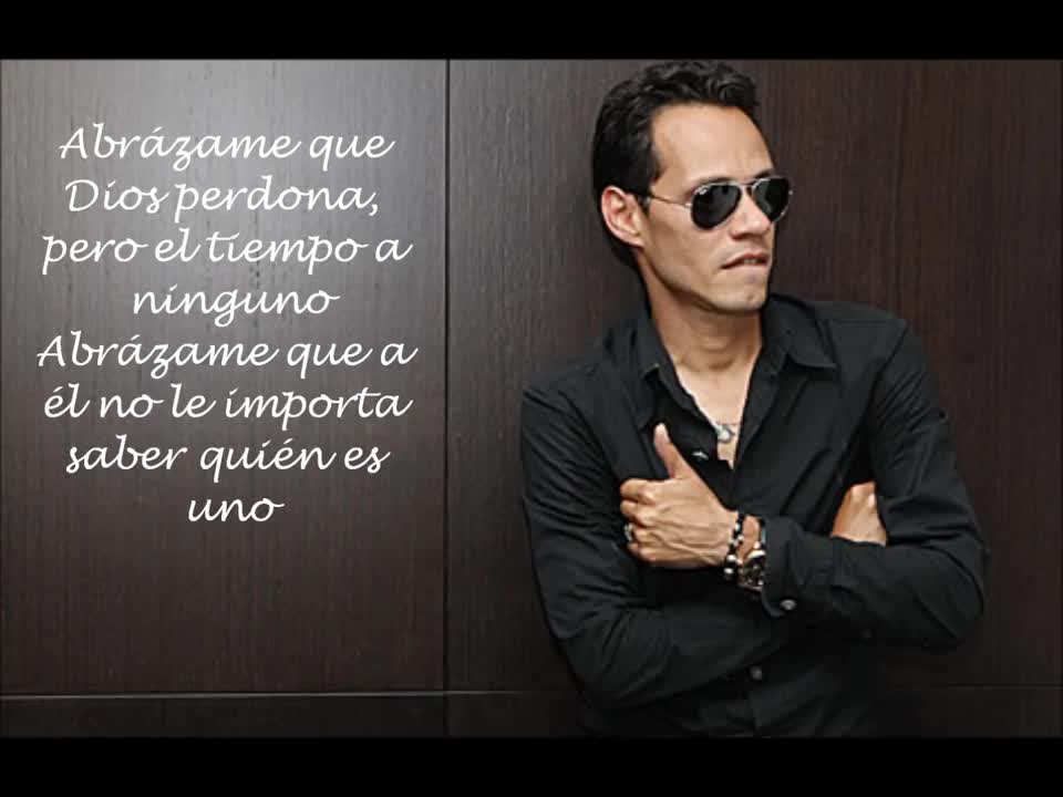 Marc Anthony - Abrázame muy fuerte