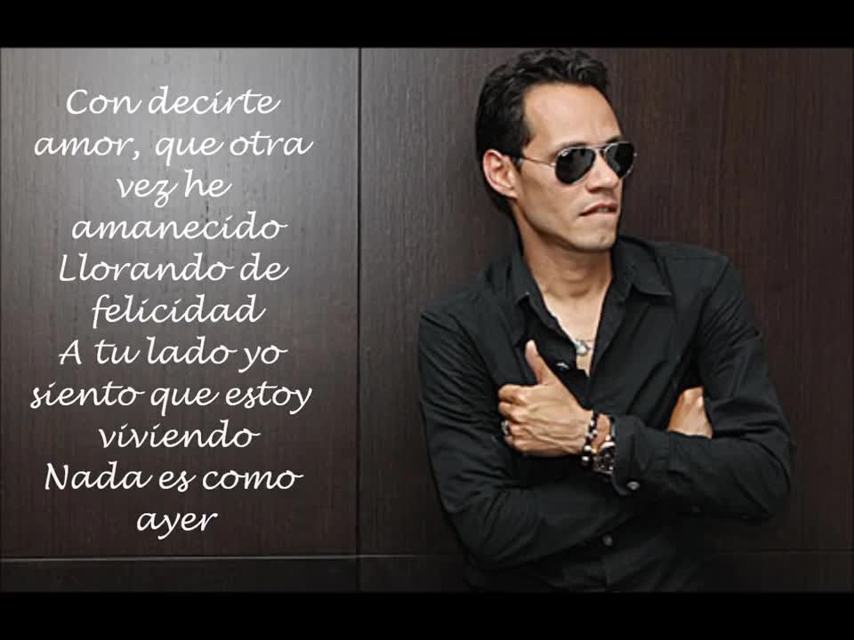 Marc Anthony - Abrázame muy fuerte