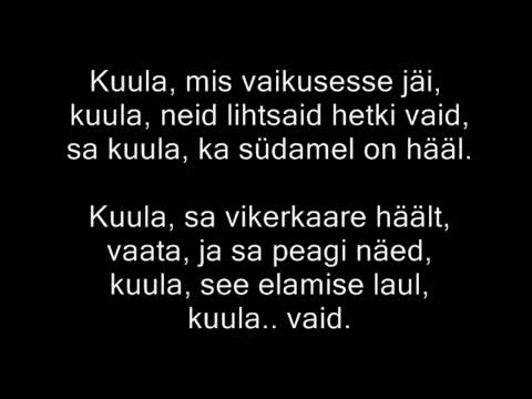 Ott Lepland - Kuula