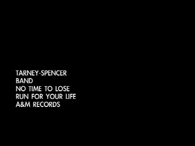 Tarney-Spencer Band - No Time to Lose