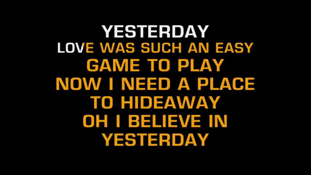 The Beatles - Yesterday