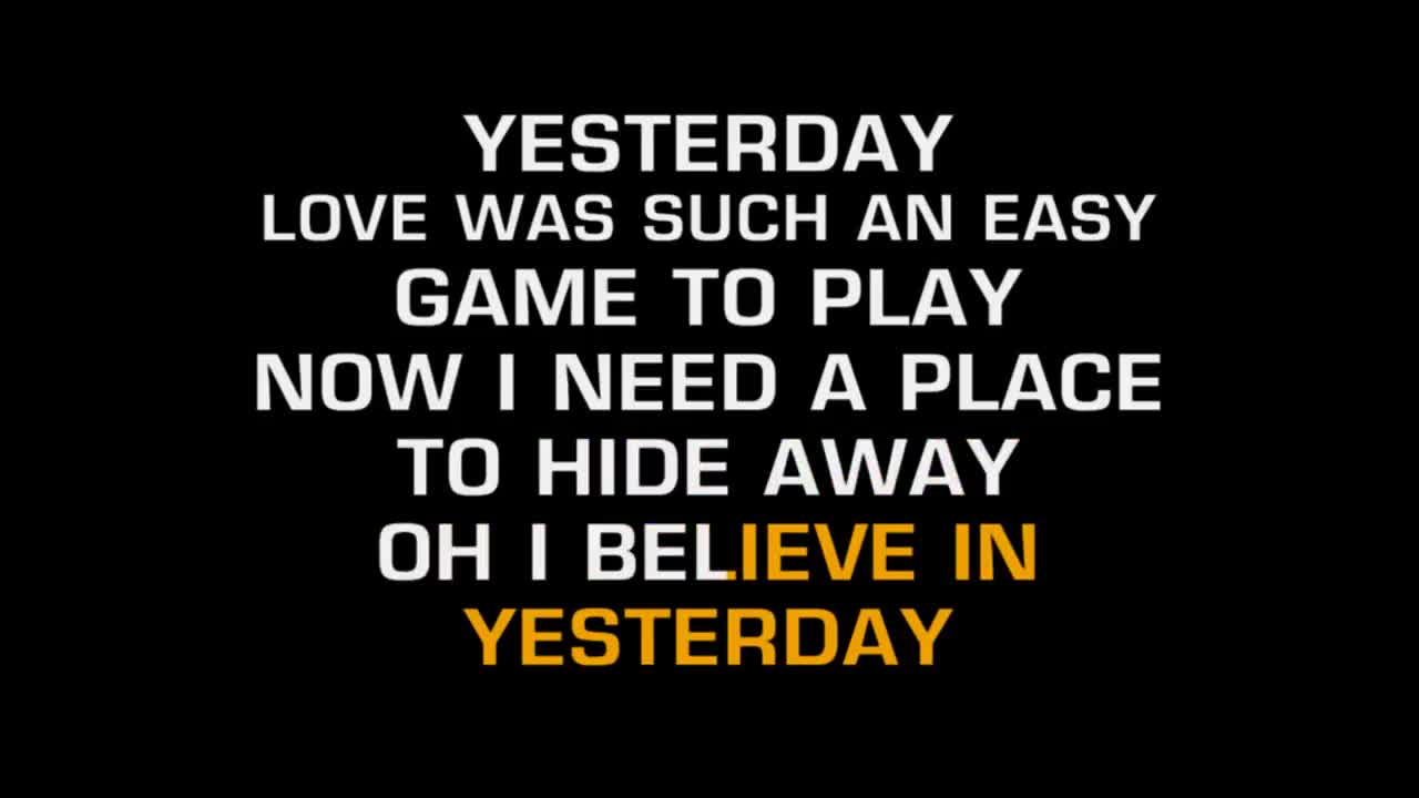 The Beatles - Yesterday