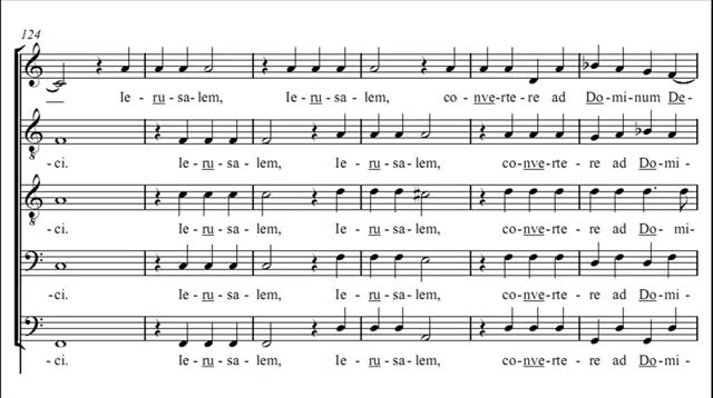 Thomas Tallis - Lamentations of Jeremiah I