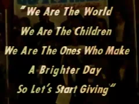 USA for Africa - We Are the World