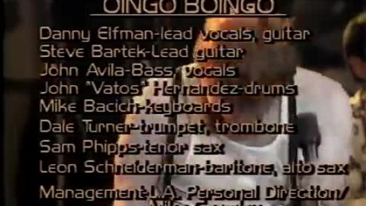 Oingo Boingo - Goodbye, Goodbye
