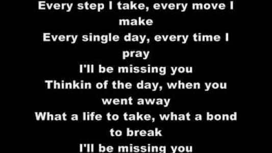 Puff Daddy & the Family - I’ll Be Missing You