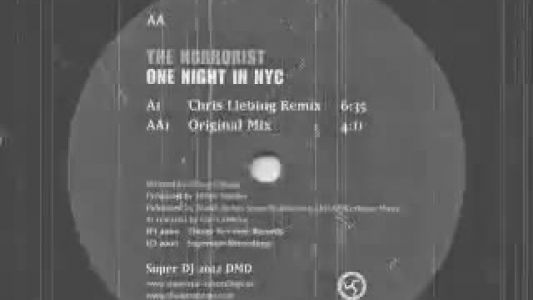 The Horrorist - One Night in New York City (Original mix)